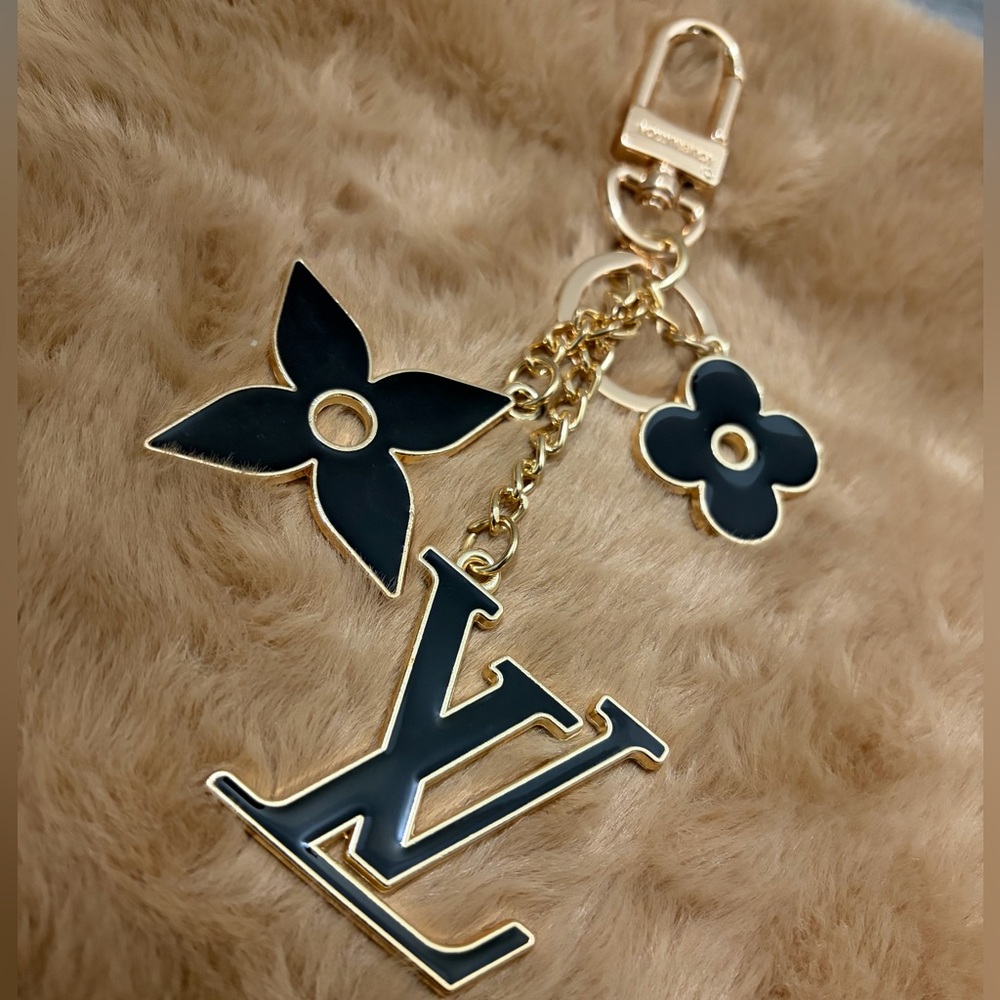 LV Fleur De Monogram Bag Charm